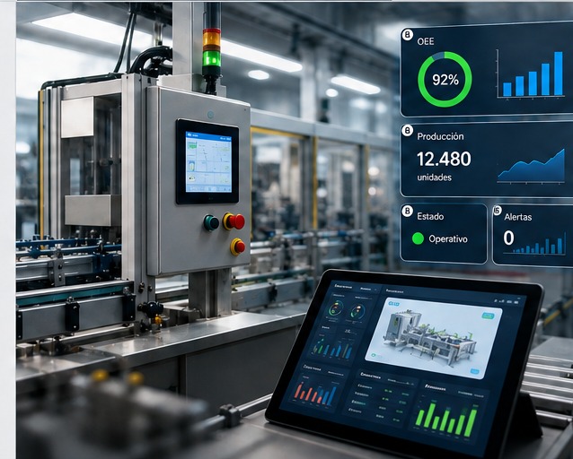 Modernización industrial y tableros de mando